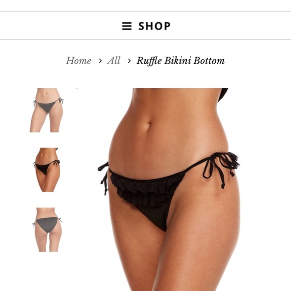 Chaser Ruffle Bikini Bottom - Picture 3 of 5